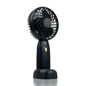 Handheld Rechargeable USB Portable LED Display Mini Fan P002